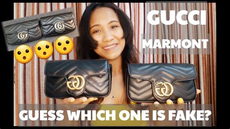 gucci marmont bag fake vs real|authenticate gucci marmont raffia slides.